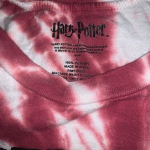 Tie dye harry potter tank/muscle tee